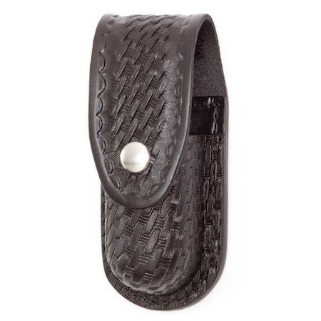 Aerosol Pouch, Leather, Black, Snap MPN:B681-4W