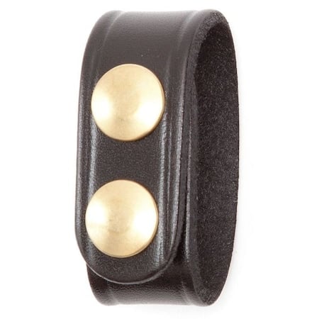 Belt Keeper, Leather, Black, Snap MPN:B76BR