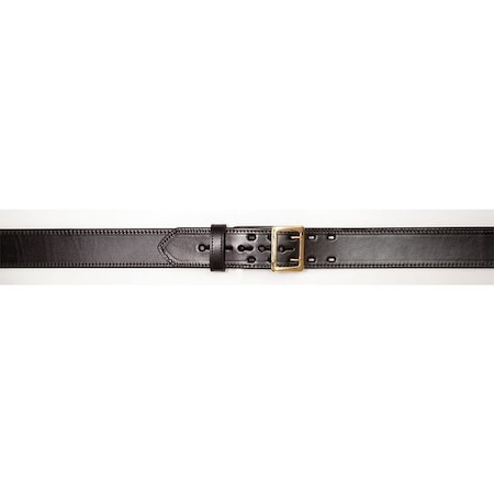 Duty Belt, Leather, Black, 30