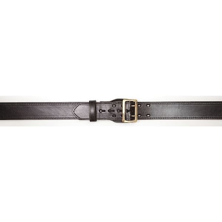 Duty Belt, Leather, Black, 48