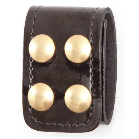 Belt Keeper, Synthetic Polymer, Black, Snap MPN:H129CLBR