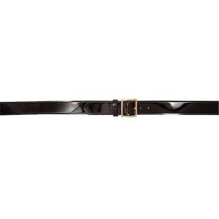 Tool Belt, Garrison Belt, Removable Buckle, Black, Synthetic Polymer (Belt), Brass (Buckle) MPN:H52-60CLBR
