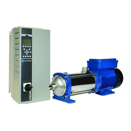 Constant Pressure Booster Pump, 3 hp, 230V AC, 1 Phase, 1-1/2 in NPT Inlet Size, 3 Stage MPN:3AVN110HM03