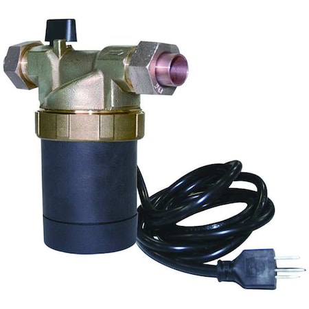 Hot Water Circulating Pump, 1/150 hp, 100 to 240, 1 Phase, Union Connection MPN:E1-BCUFNRNW-01