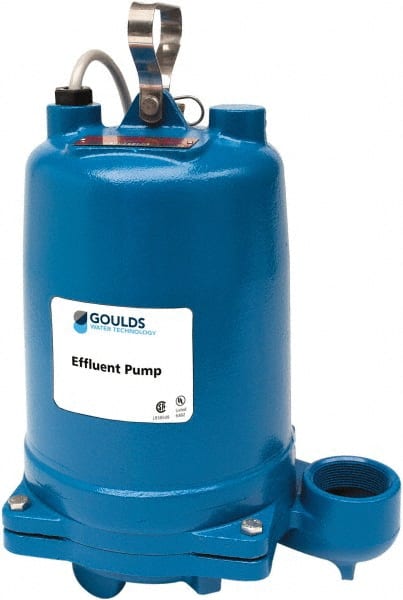 Effluent Pump: Single Speed Continuous Duty, 1 hp, 12.5A, 230VAC MPN:WE1012H