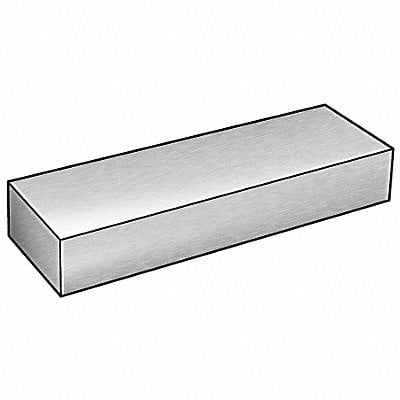 Flat Bar Stock Aluminum 2.5 in Over. W MPN:SB-5052-0190-25-12