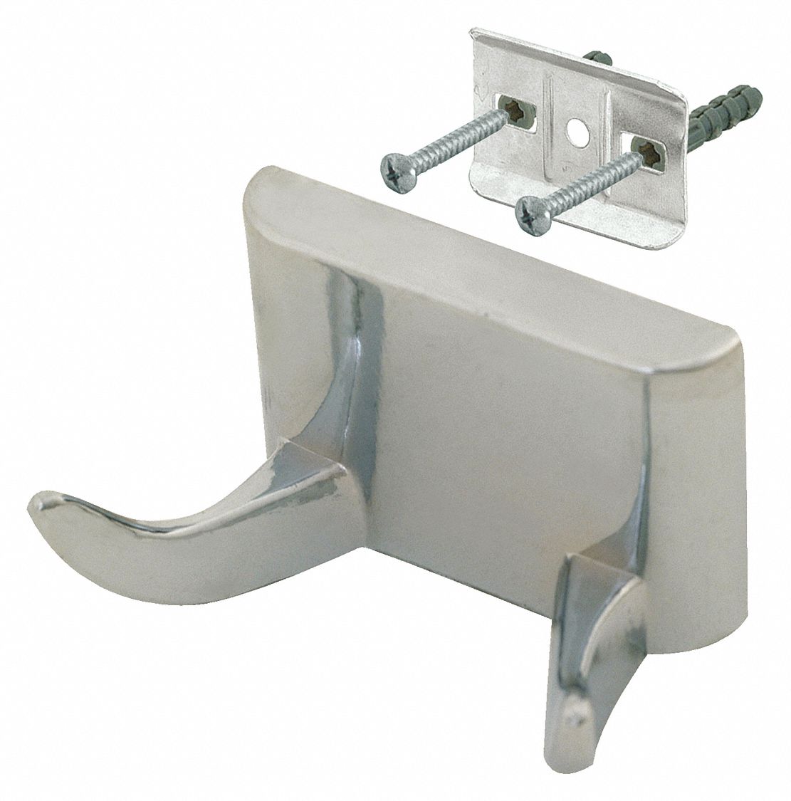 Robe Hook Metal Chrome Plated 2 1/4 in W MPN:15241