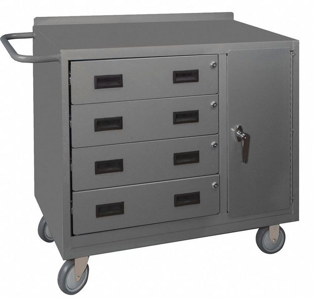 Mobile Cabinet Bench Steel 36 W 18 D MPN:2211-95