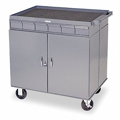 2 Sided Mobile Cabinet Bench 34 W 24 D MPN:662-95