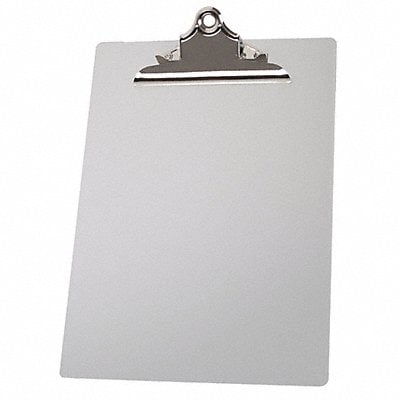 Clipboard Letter Size Metal Silver MPN:2LJX4