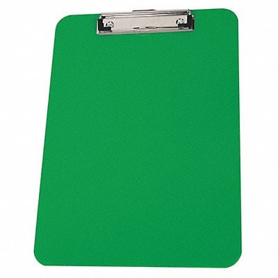 Clipboard Letter Size Plastic Green MPN:2LJX6
