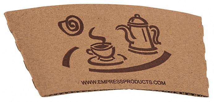 Cup Sleeve Coffee Service 20 oz PK1000 MPN:EHCS-1020