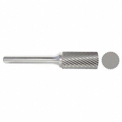 Cylinder Bur SA Carbide 1/8 Single Cut MPN:310-00100C