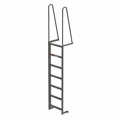 Walk-Thru Dock Ladder 7 Steps 120 In MPN:MDT07