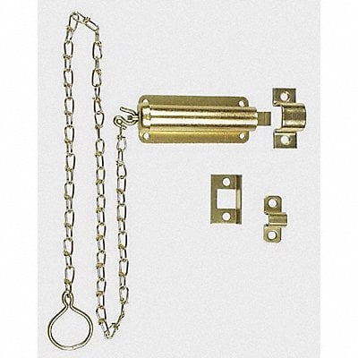 Spring Loaded Chain Bolts Brass MPN:1WAD8