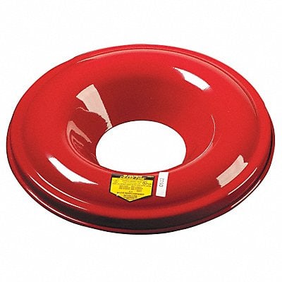 Drum Cover Red Steel 12 to 15 gal MPN:26312