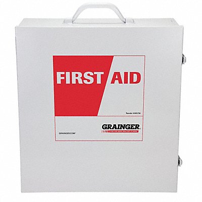 Empty First Aid Cabinet Wall Mount Metal MPN:54534