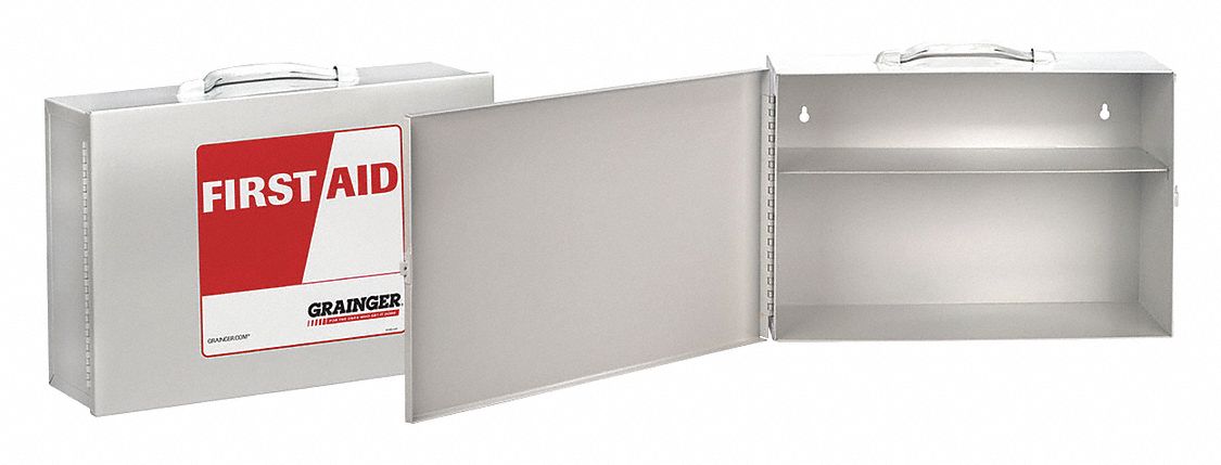 Empty First Aid Cabinet Wall Mount White MPN:M5024