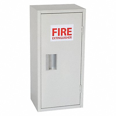 Fire Extinguisher Cabinet 20lb 12inW MPN:35GX44