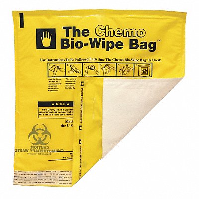 Chemo Waste Bags 1 gal Yellow PK25 MPN:3LCX2