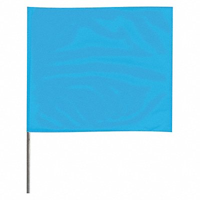 Marking Flag 18 Glo Blue PVC PK100 MPN:2318BG-200