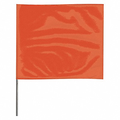 Marking Flag 18  Orange PVC PK100 MPN:2318O-200