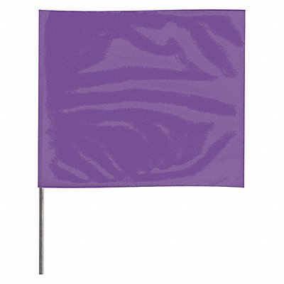 Marking Flag 18  Purple PVC PK100 MPN:2318PP-200