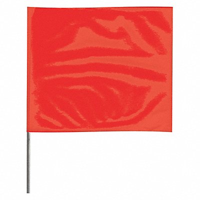 Marking Flag 18  Red PVC PK100 MPN:2318R-200