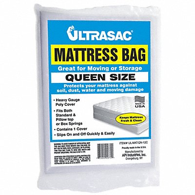 Mattress Bag Queen 2 mil MPN:4NZF8