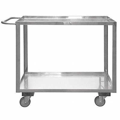 Metal Shelf Cart 1 200 lb SS MPN:SRSC1618362ALU5PUS