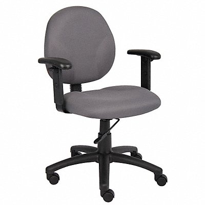 Task Chair Ergonomic Gray MPN:6GNL9