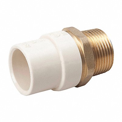 Adapter Brass 1/2 in Metal Pipe Size MPN:164-303NL
