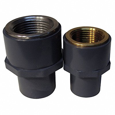 Adapter SS 1 1/2 Metal Side Pipe Size MPN:878-015SS