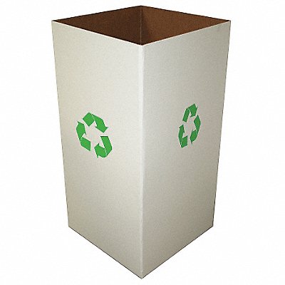 Recycle Collection Box White PK10 MPN:4UAA6