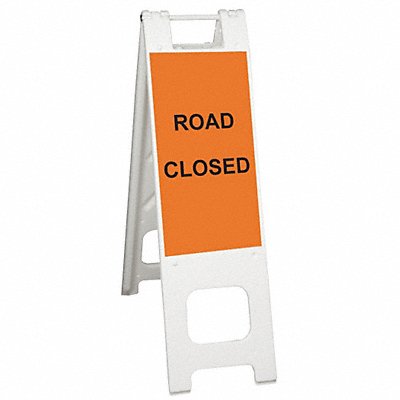 Barricade Sign Road Closed 45 in H MPN:150-WHLGK1120-OBEG
