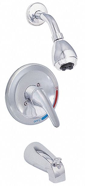 Pressur Bal Tub Shower Set Ez-Flo Chrome MPN:10066
