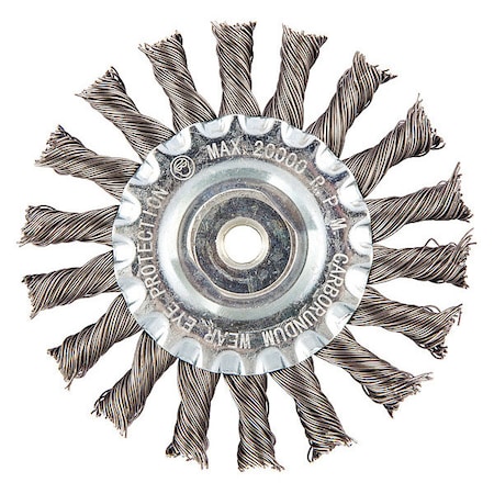 Wire Wheel Brush, 0.020
