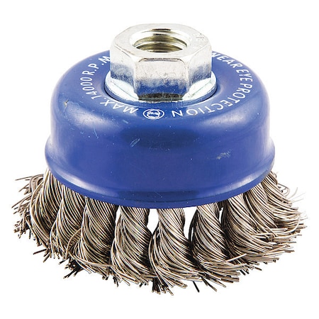 Cup Brush, Knotted, 2-3/4