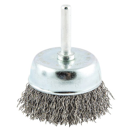 Crimped Wire Cup Brush, Shank Mount MPN:66252838860