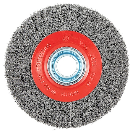 Wire Wheel Brush, Arbor Hole Mount MPN:66252838978