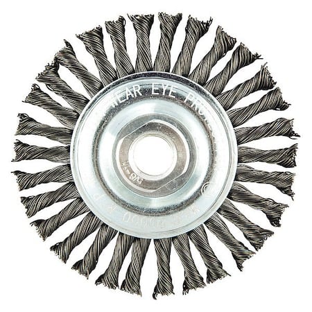 Wire Wheel Brush, Arbor Hole Mount MPN:66252838997
