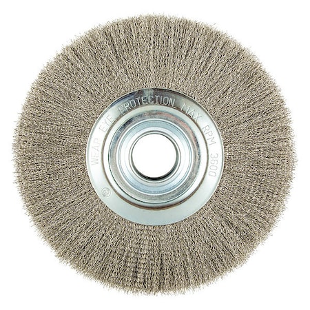 Wire Wheel Brush, Arbor Hole Mount MPN:66252839006