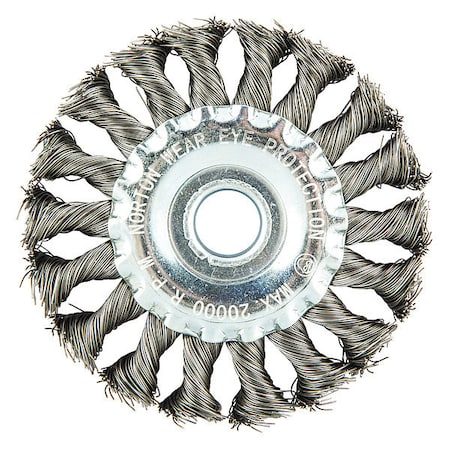 Wire Wheel Brush, Arbor Hole Mount MPN:66252839011