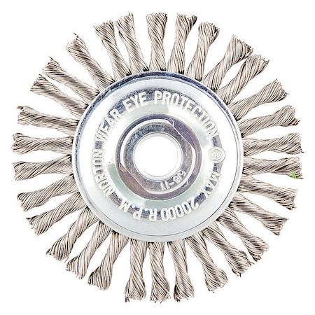 Wire Wheel Brush, Arbor Hole Mount MPN:66252839022