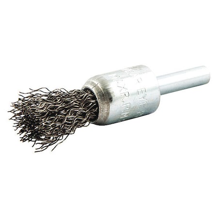 End Brush, Crimped, 1/2