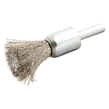 End Brush, Crimped, 1/2 dia., 25000 rpm MPN:66252839043