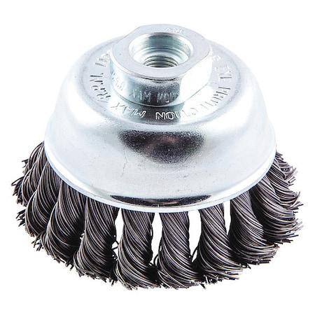 Cup Brush, Crimped, 2-3/4