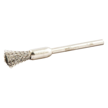 End Brush, Crimped, 1/4 dia., SS MPN:66252839086
