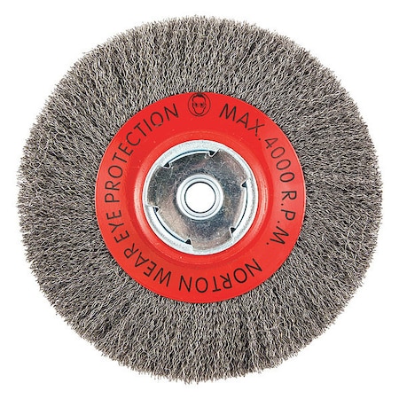 Wire Wheel Brush, Arbor Hole Mount MPN:66252839099