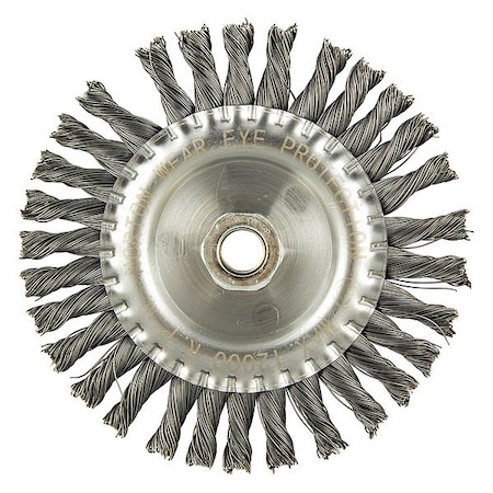 Wire Wheel Brush, Arbor Hole Mount MPN:66252839107